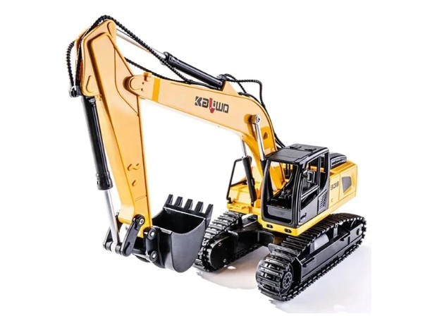 &uu EXCAVADORA CONTROL REMOTO JUGUETE ESCALA 1:24 (13510)